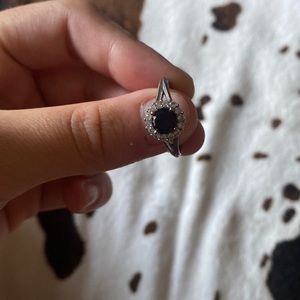 size 7.5 purple ring